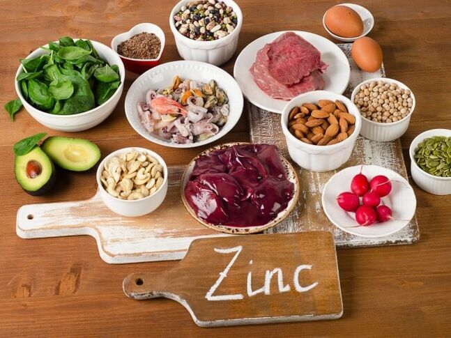 Produtos con cinc
