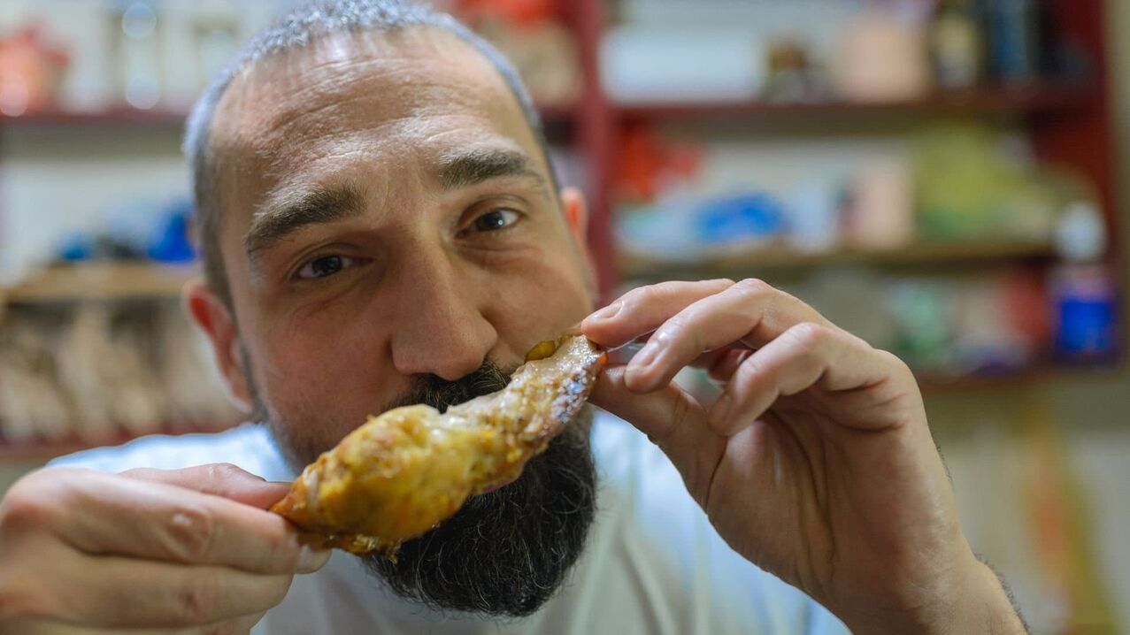Carne para aumentar a potencia