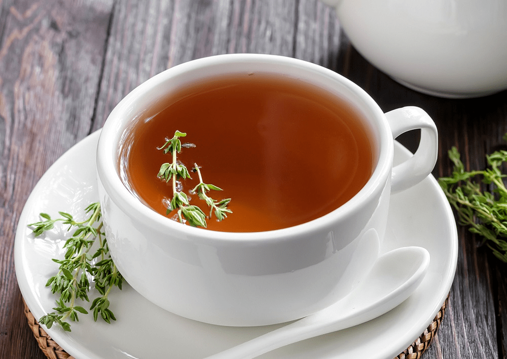 Té con tomiño para potenciar