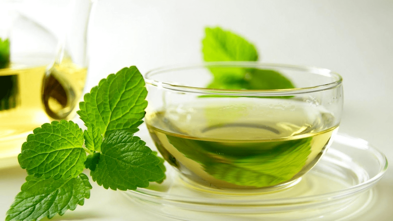 Té de herbas para aumentar a potencia